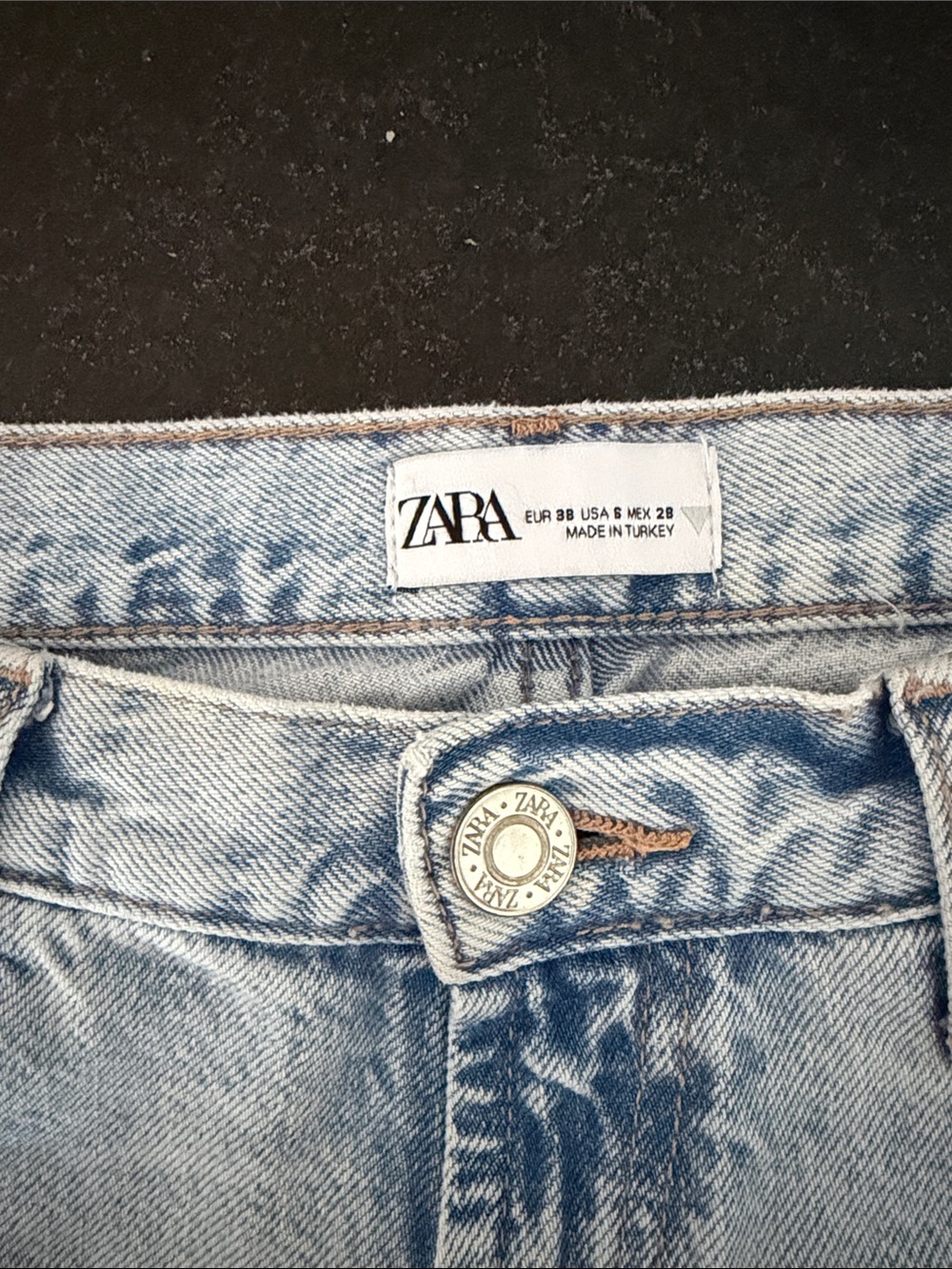 Zara Light Blue High-Rise Women's Jeans